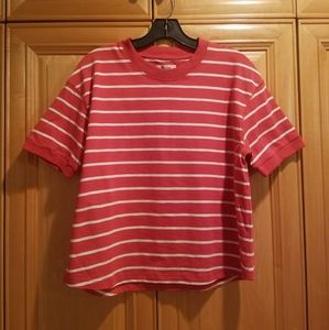 Madewell Burnt Orange Boxy T-shirt